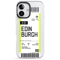 Personalised Edinburgh Boarding Pass