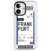Personalised Frankfurt Boarding Pass