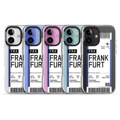 Personalised Frankfurt Boarding Pass