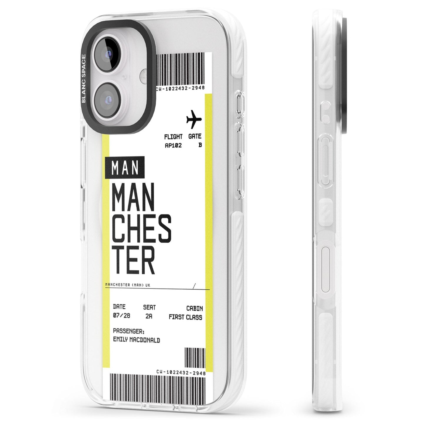 Personalised Manchester Boarding Pass