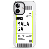 Personalised Málaga Boarding Pass