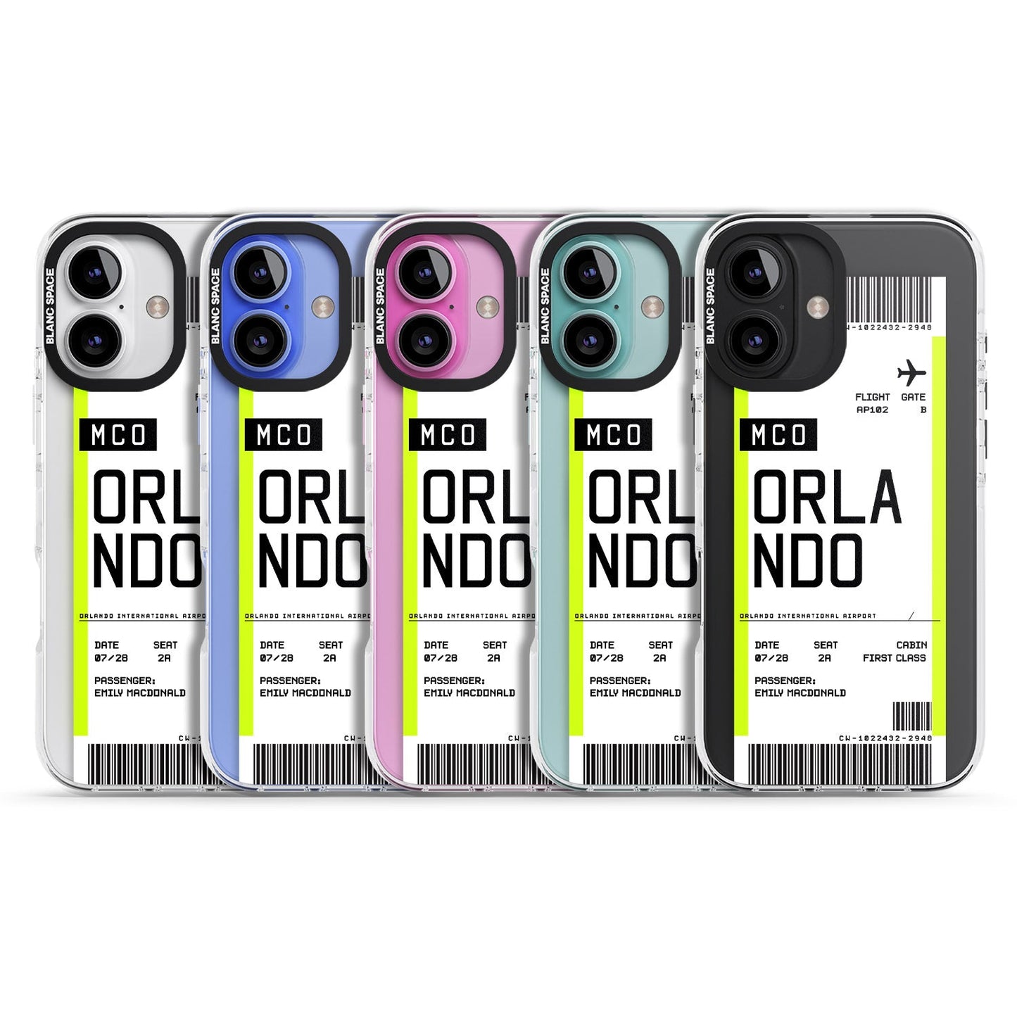 Personalised Orlando Boarding Pass