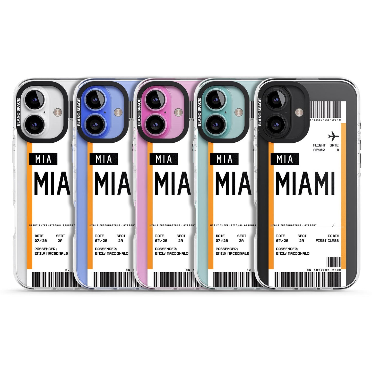 Personalised Miami Boarding Pass