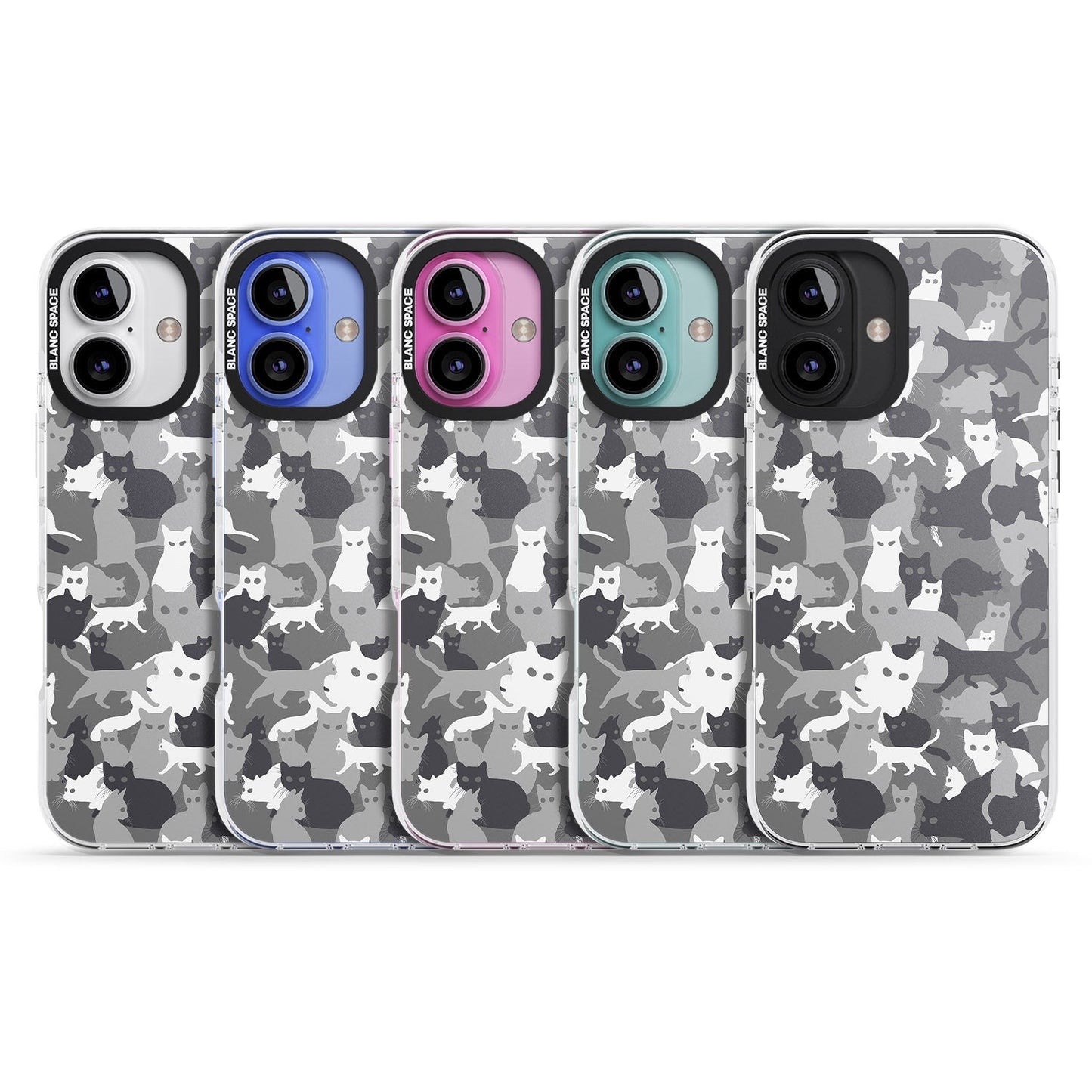 Dunkelgraue Katzentarnung