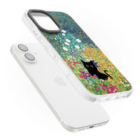 Cat in Klimt's Garden