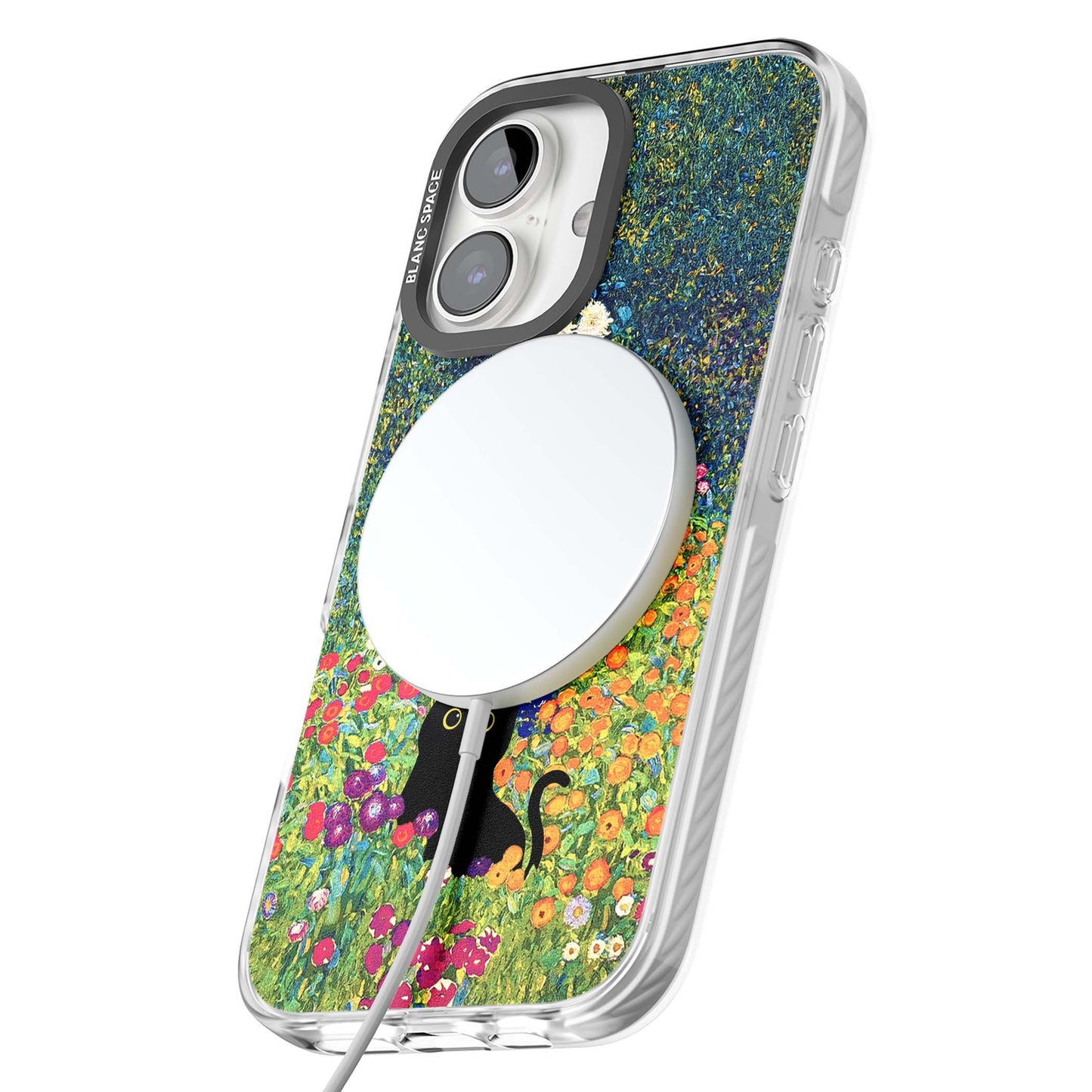 Cat in Klimt's Garden