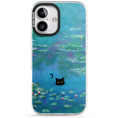 Cat in Monet's Water Lillies