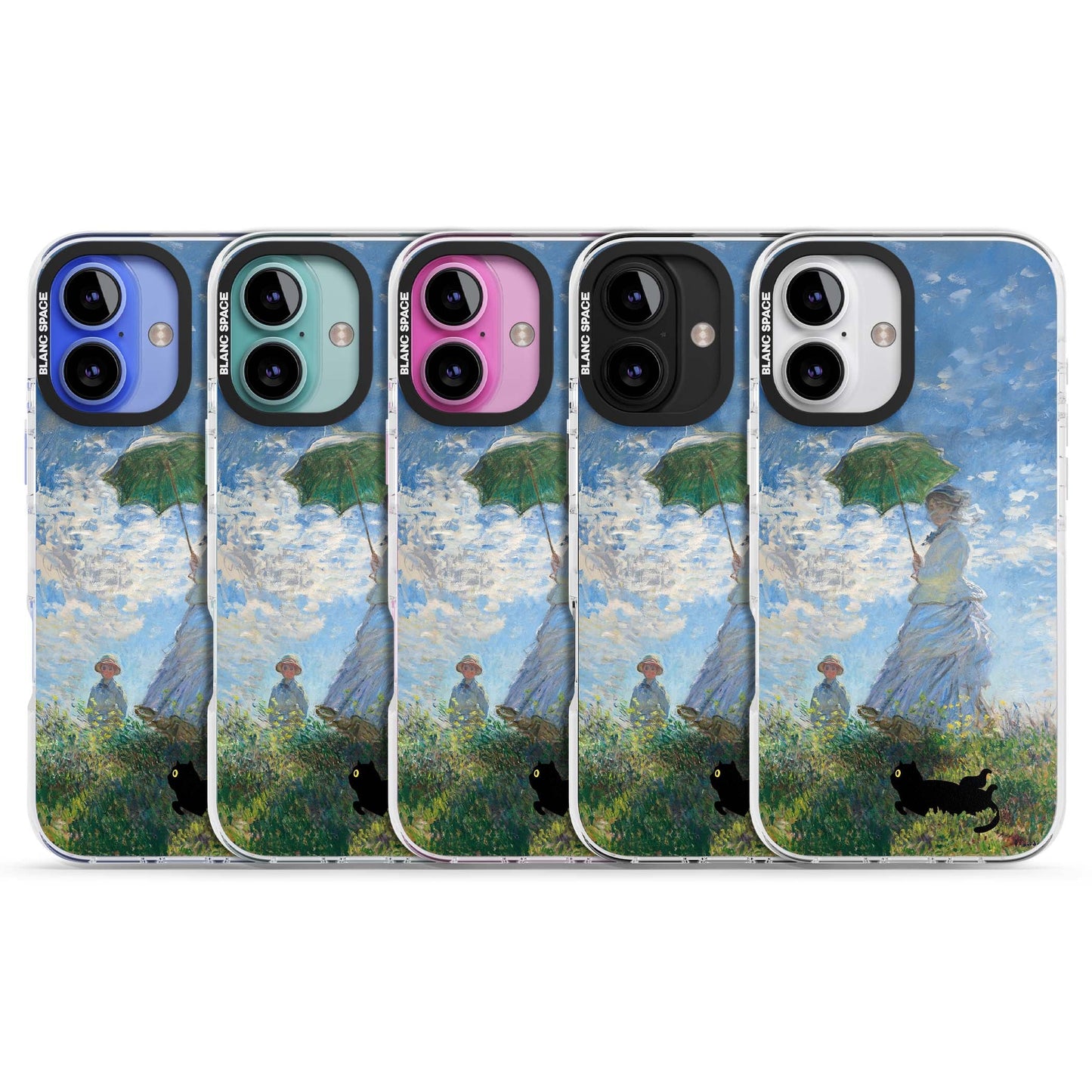 Cat with Monet's Parasol Lady