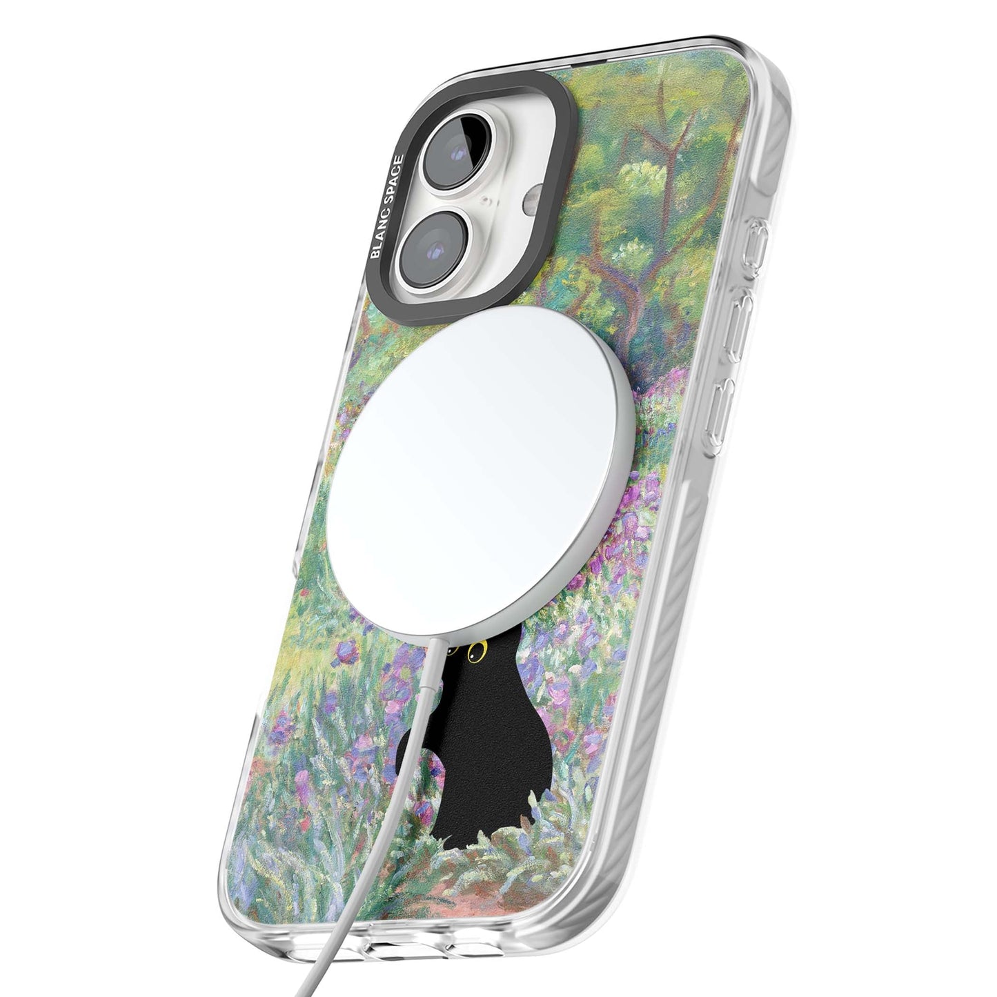 Cat in Monet's Giverny Garden