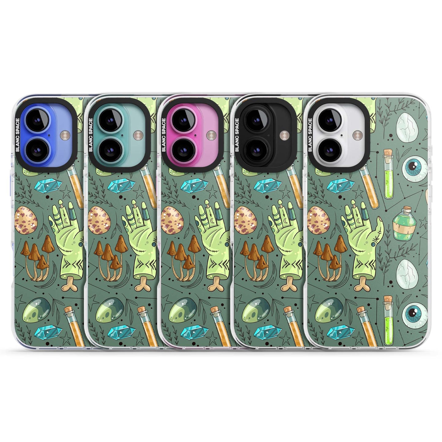 Motif expérimental de dessin animé pour Halloween