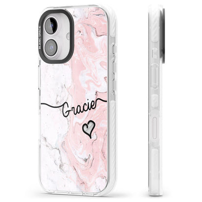Personalised Pink Marble