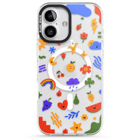 Quirky Cute Icon Pattern