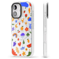 Quirky Cute Icon Pattern