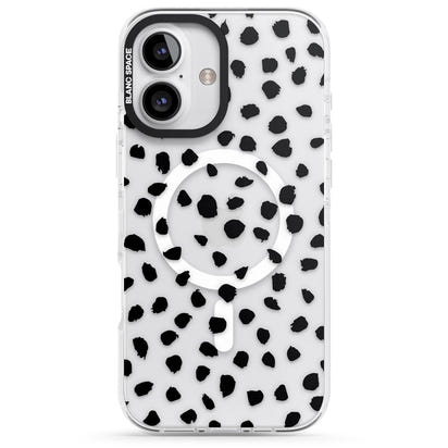Black Dalmatian Polka Dot