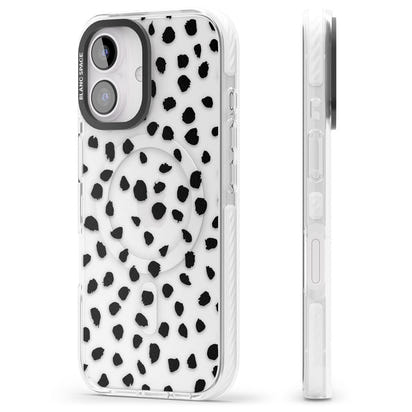 Black Dalmatian Polka Dot