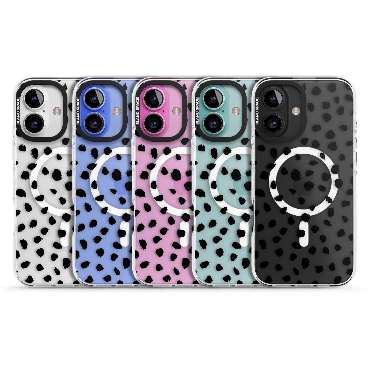 Black Dalmatian Polka Dot