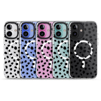 Black Dalmatian Polka Dot