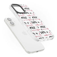 Motif renard et lame