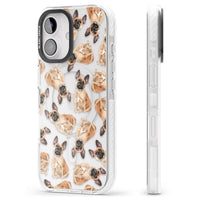 French Bulldog Watercolour Pattern