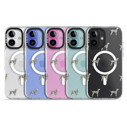 Motif de chien dalmatien