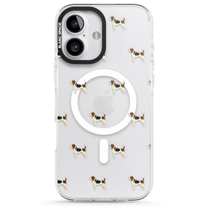 Motif de chien Beagle