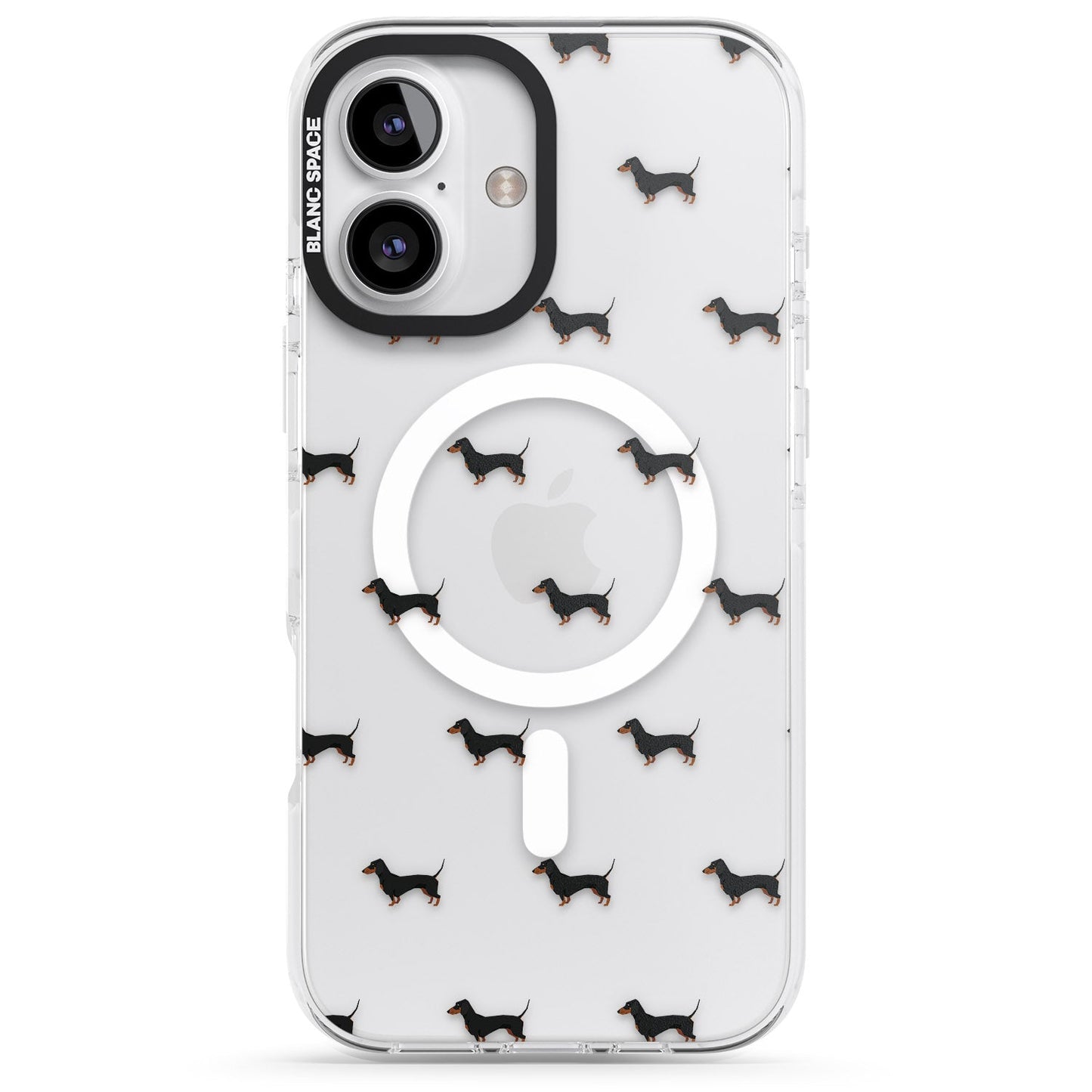 Dachshund Pattern Clear