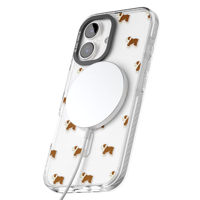 Motif bouledogue clair