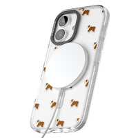 Motif bouledogue clair