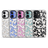 Pudel-Aquarellmuster