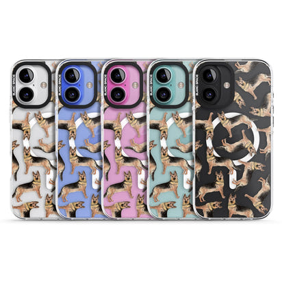 Klassisches Muster für Deutsche Schäferhunde