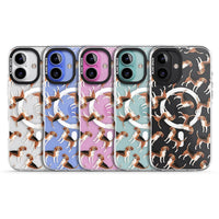 Beagle Watercolor Pattern