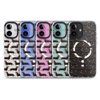 Dachshund Pattern Black Tan