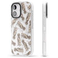 Weimaraner Watercolor Dog