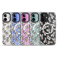 Aquarellzeichnung eines Zwergschnauzers