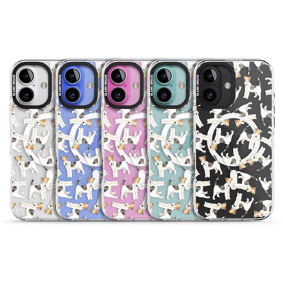 Wire Haired Fox Terrier Dog Pattern