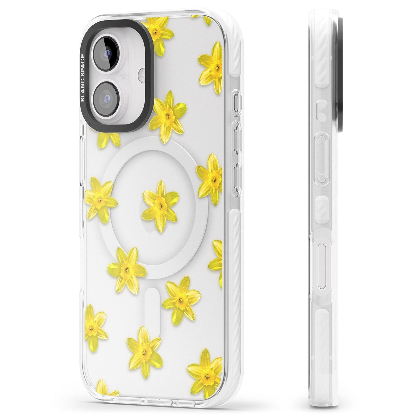 Daffodils Transparent Pattern