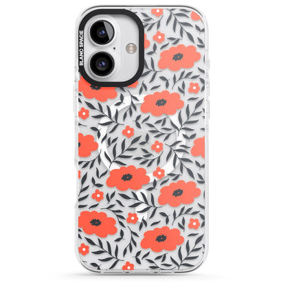 Red Poppy Floral