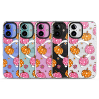 Motif de citrouilles Fleurs et Étoiles