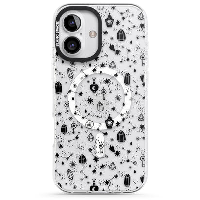 Black Cosmic Crystal