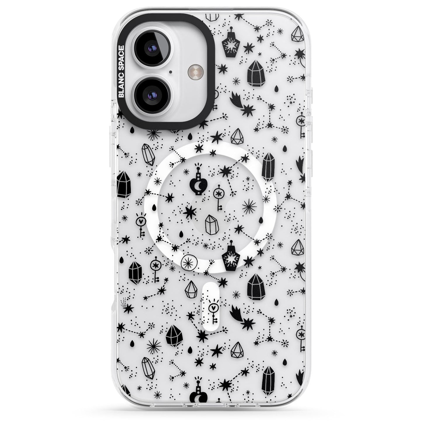 Black Cosmic Crystal