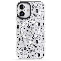 Black Cosmic Crystal