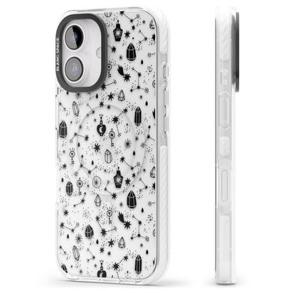 Black Cosmic Crystal