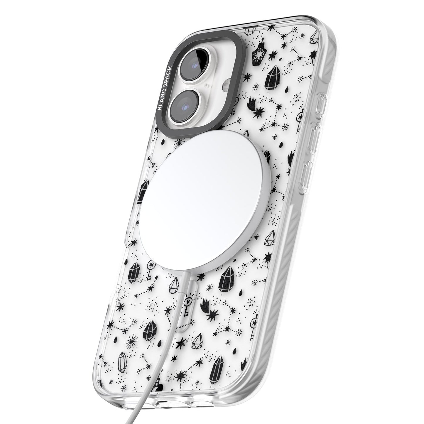 Black Cosmic Crystal