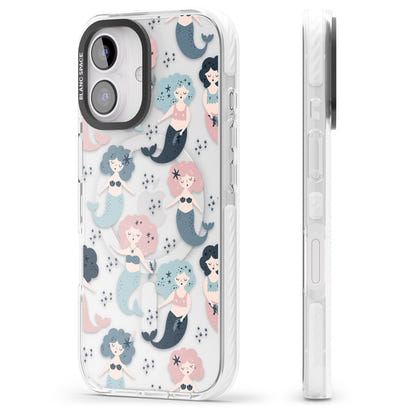 Pastellfarbene Meerjungfrauen