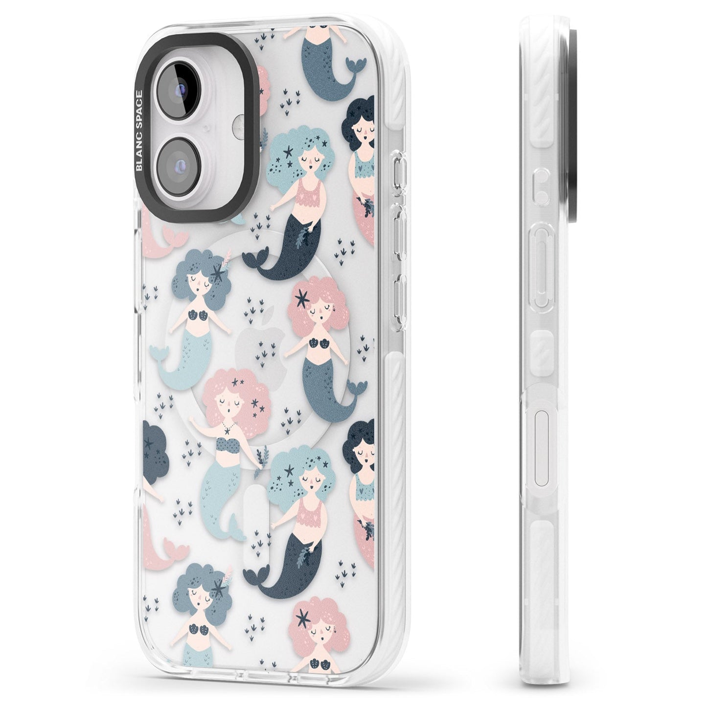 Pastellfarbene Meerjungfrauen