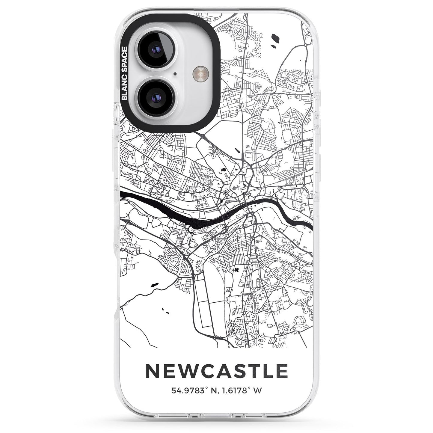 Stadtplan von Newcastle
