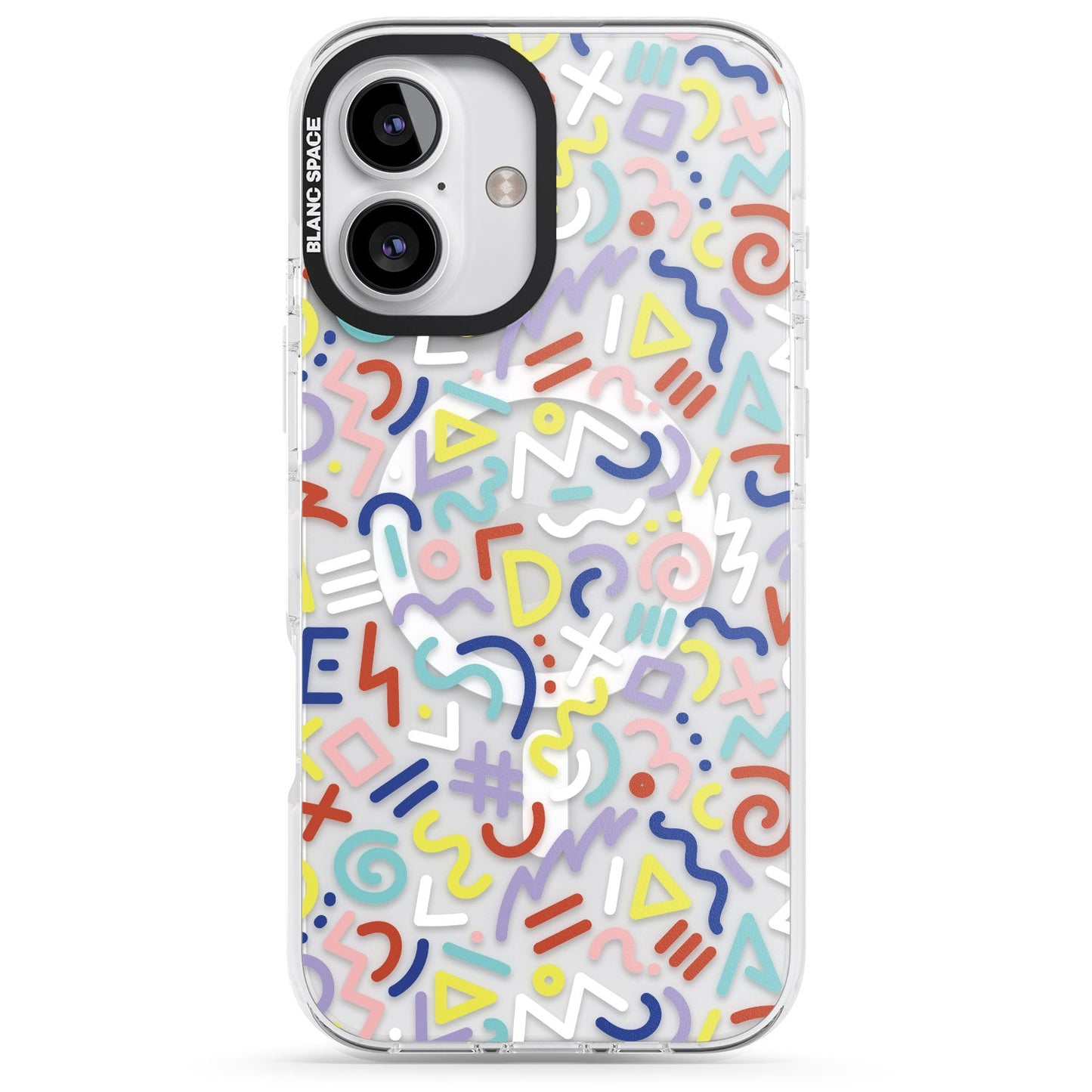 Motif rétro coloré