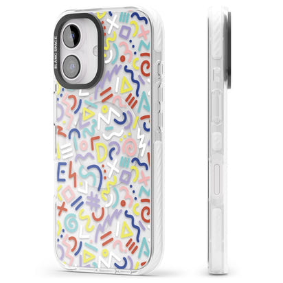 Motif rétro coloré