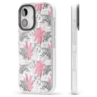 Rosa-weiße tropische Tiger