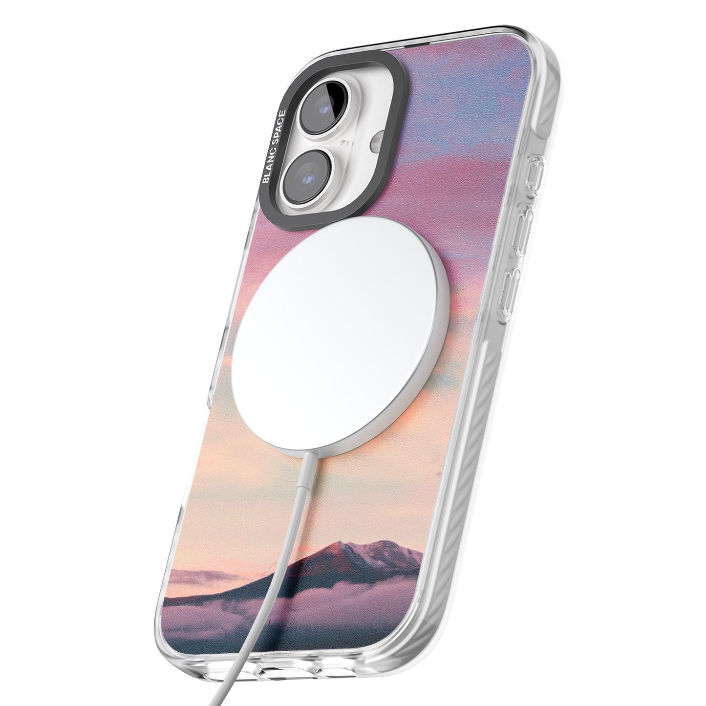 Pastel Mountain Sunset